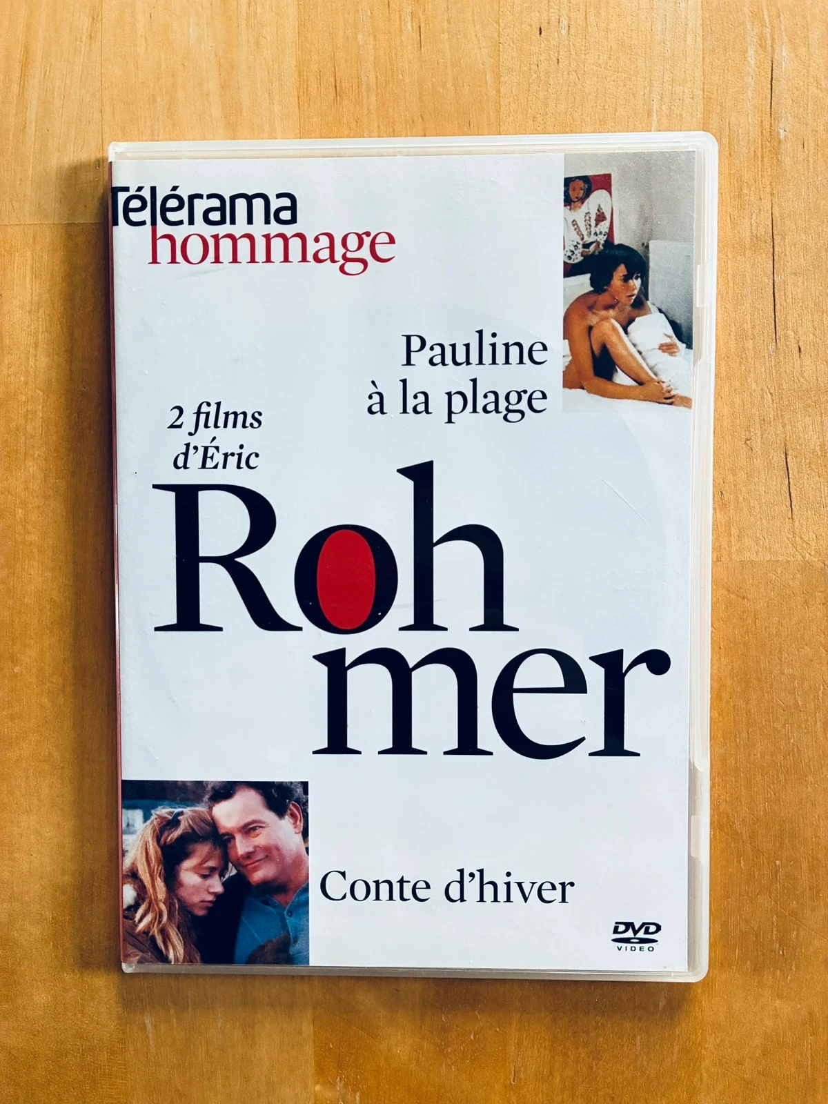 Double DVD Eric Rohmer: Conte d’hiver et Pauline à la plage.